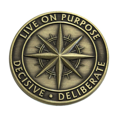 Be DELIBERATE. Live On Purpose- INTENTIONALITY Challenge
