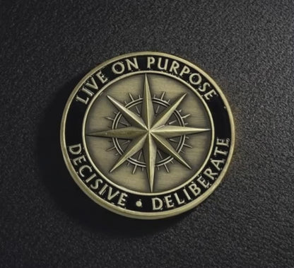 Be DELIBERATE. Live On Purpose- INTENTIONALITY Challenge